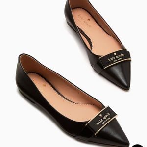 Kate Spade, Deneuve Flats, Black, Size 11 Women’s! Brand New!